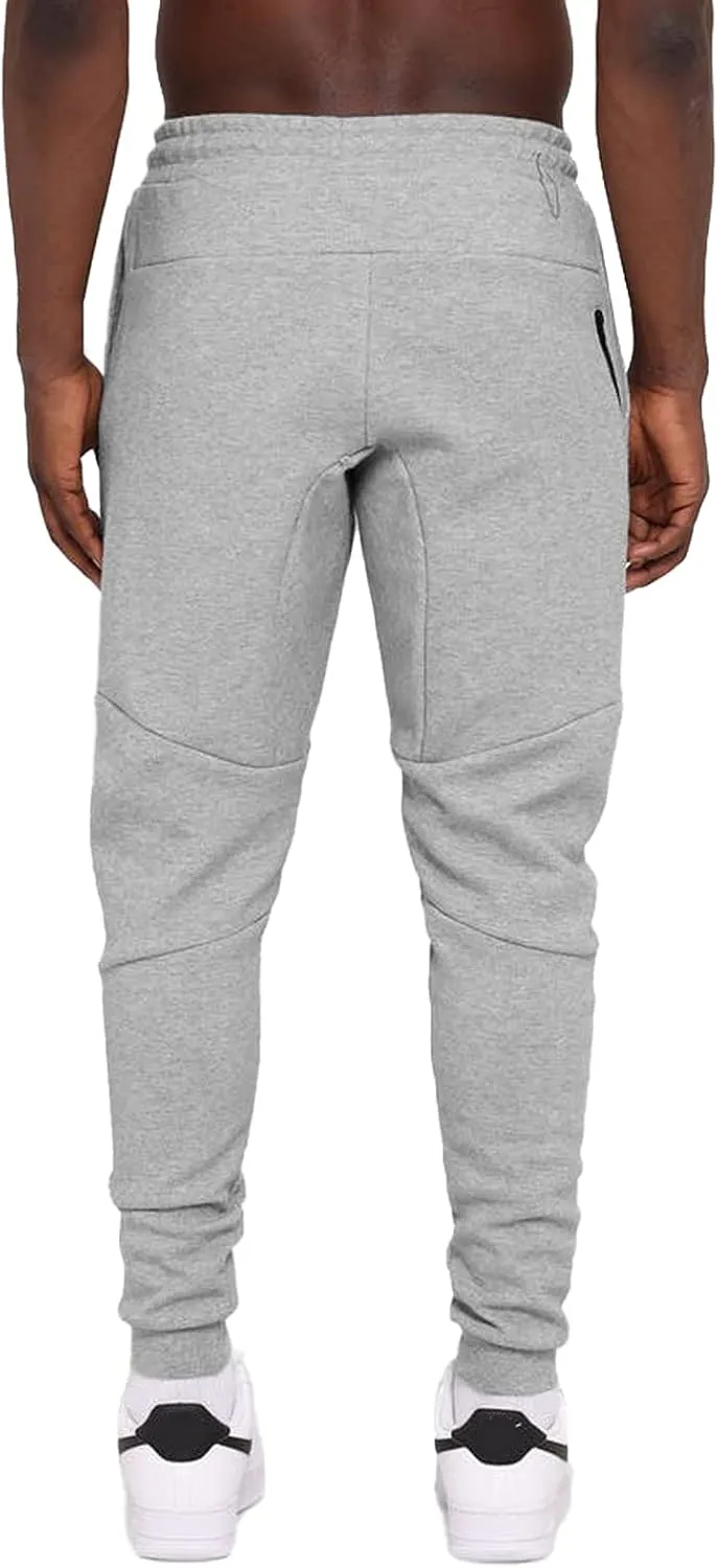 A WATERWANG Men's Slim Jogger Pants, Tapered Athletic Sweatpants for Jogging Running Exercise Gym Workout