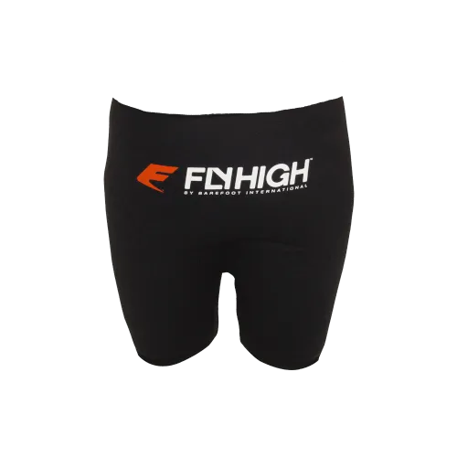 Barefoot International Wetsuit Shorts Black w/ White Logo