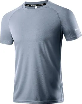 Boyzn 1 or 3 Pack Men's Workout Running Shirts, Dry Fit Moisture Wicking T-Shirts, Sports Gym Athletic Short Sleeve Shirts