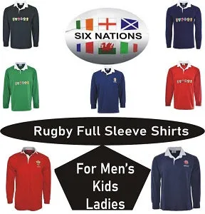 Buy Kids Ireland Rugby Jersey Full Sleeve T-Shirt