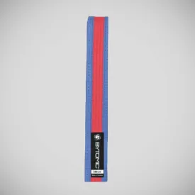 Bytomic Coloured Stripe Martial Arts Belt Blue/Red