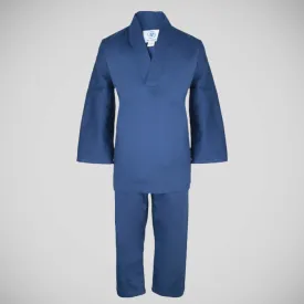 Bytomic Kids V-Neck Martial Arts Uniform Blue