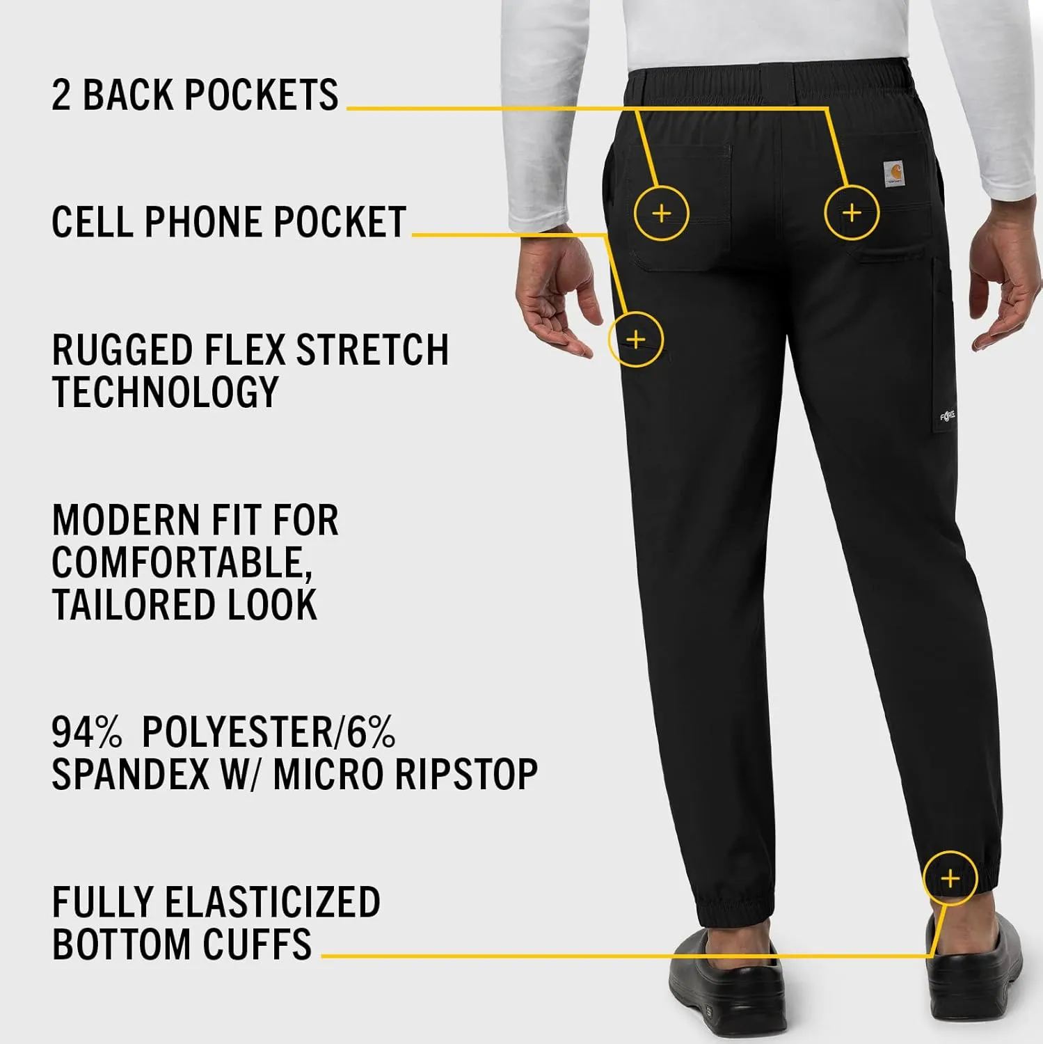 Carhartt Men's Micro Ripstop Cargo Jogger Pant
