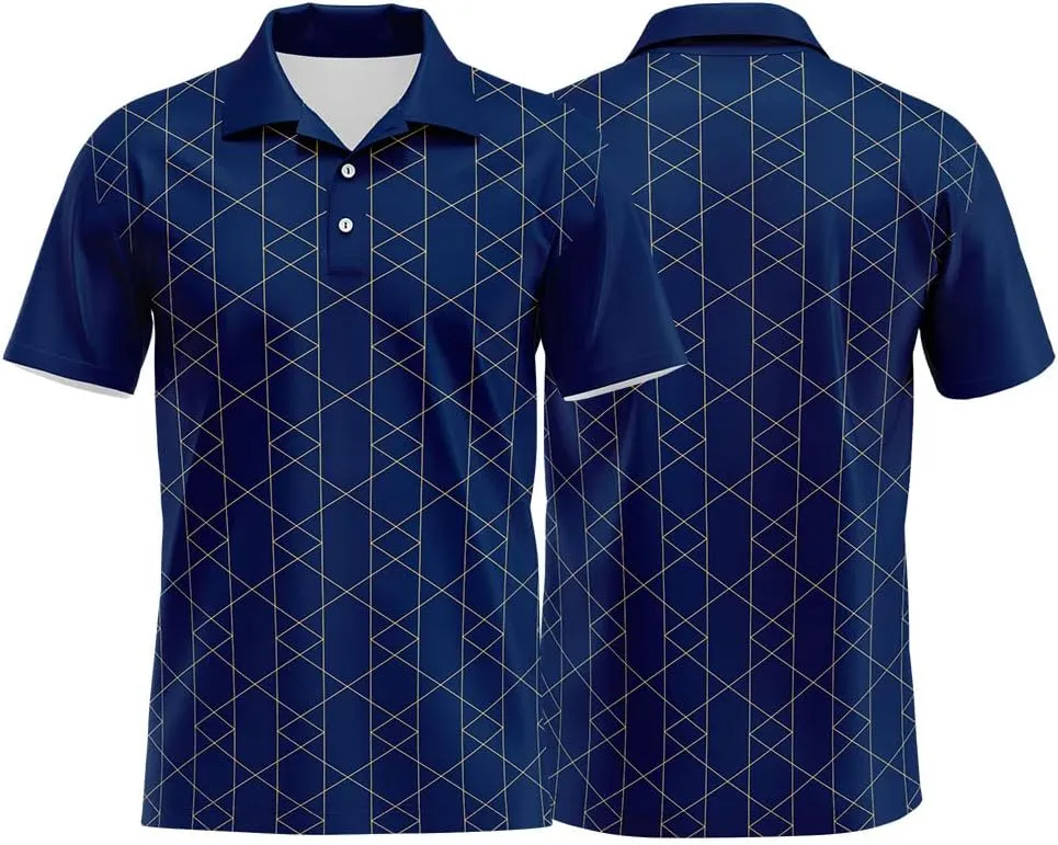 Custom Polo Shirts Print Personalized T-Shirts Uniform for Men Women Boy