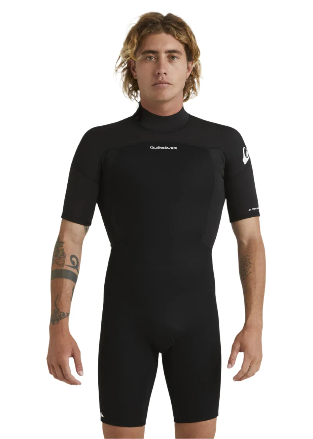 Quiksilver Mens Prologue 2mm BZ FL Spring Suit Wetsuit