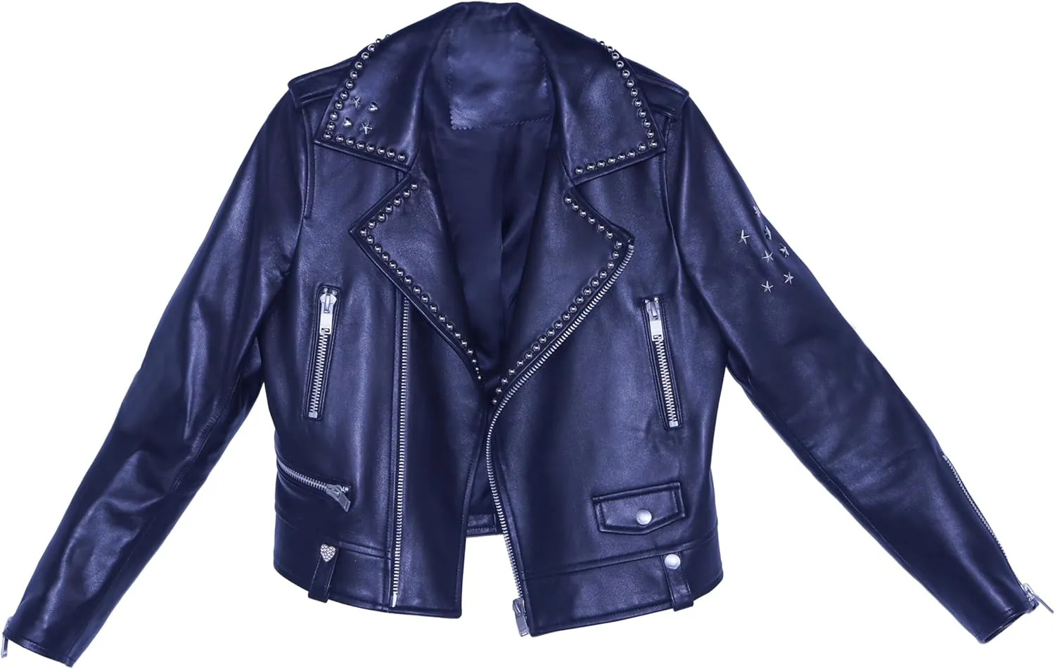 Women Leather Jackets Motorcycle Bomber Leather Coats Moto Biker Coat Spring Fall Outfits Fashion Clothes